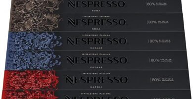 100 Cápsulas (20 Ristretto, 20 Arpeggio, 20 Roma, 20 Kazaar y 20 Napoli)